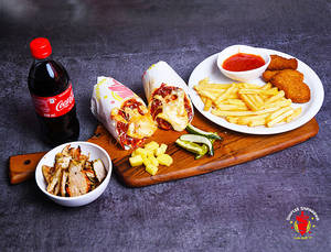 Italiano Loaded Shawarma + French Fries + Cold Drink