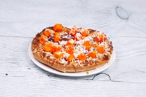 Spicy paneer pizza