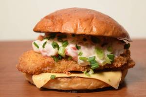 Fisherman's burger