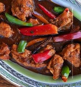 Pepper Chicken  Gravy