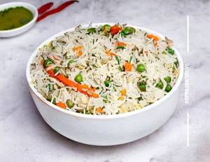 Veg Burnt Garlic Fried Rice