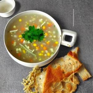 Chicken Sweetcorn Soup 