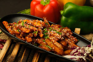 Crispy Chilly Honey Potato