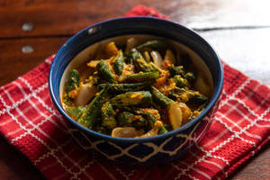 Bhindi Bhujia
