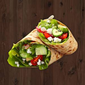 Charcoal Paneer Tandoori Shawarma