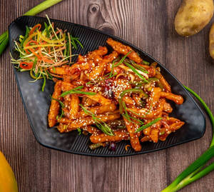 Honey Chilli Potato