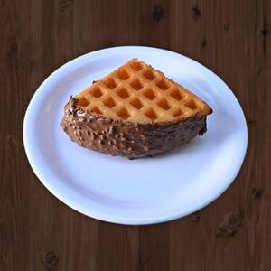 Butterscotch Crunch Waffle Sandwich