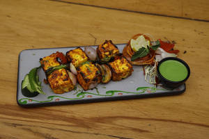 Paneer Tikka Shashlik
