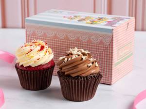 Assorted Cupcakes Box [2 Pieces]