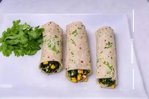 Spinach Corn Frankie