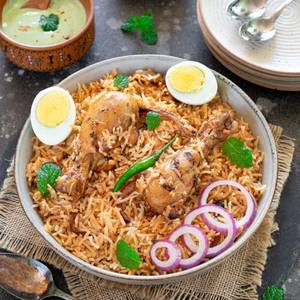 Egg biryani