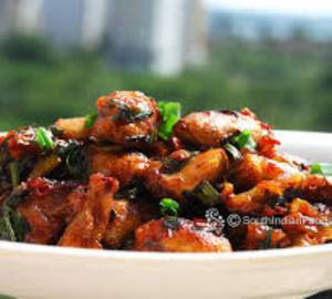 Mushroom Manchurian