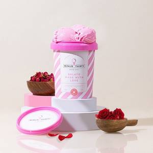 Rose (Vegan & Sugar Free) Ice Cream