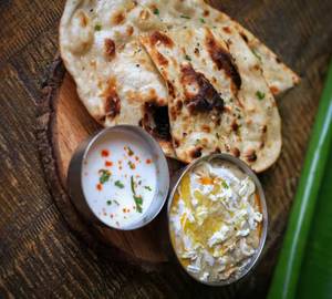 Malai Kofta With Two Butter Naan