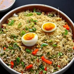 Egg Chicken Fried Rice