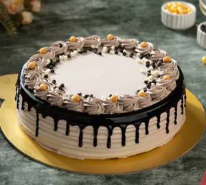 Eggless Choco Cream Cake