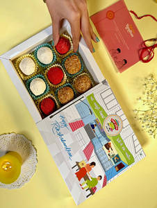 Assorted Truffles Sweets (box Of 9)