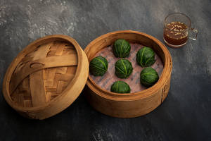 Botanical Pokchoy Dumplings