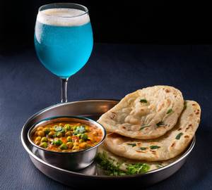 Matar Paneer+ Tandoori Roti[2 Pcs.]+Rice+Lime Soda