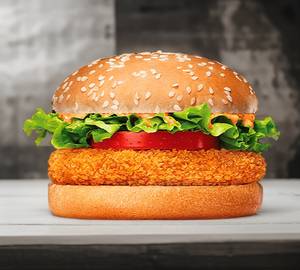 Premium Fried Chicken Burger