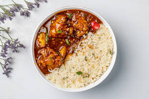 Chilli Chicken Fried Rice Bowl (serves 1)