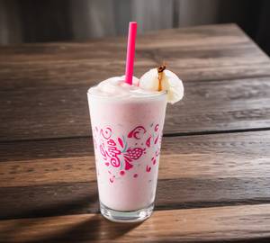 Litchi(Rambuttan) Milkshake