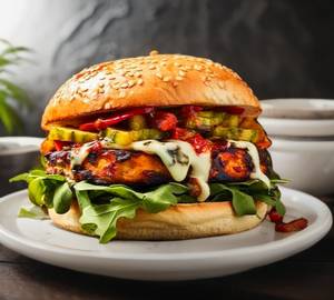 Paneer Tikka Burger