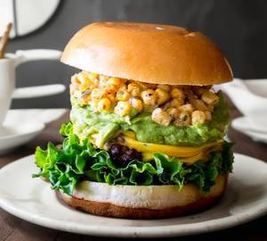 Crunchy Corn Burger