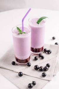 BlackCurrent Milkshake