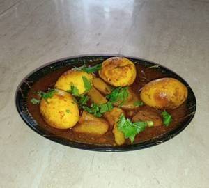 Egg Aalu Curry(2Pcs)