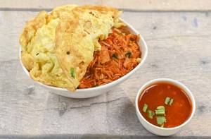 Chicken triple fried rice