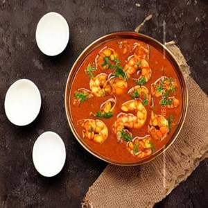 Hot Garlic Prawns Gravy