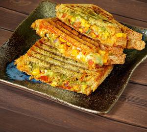 Cheese corn grilled sandwich