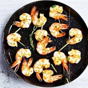 Garlic Prawns Dry