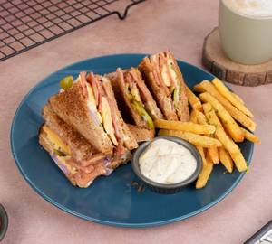 Chicken Ham N Cheese Sandwich