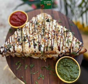 Jain Special Jio Cheese  Grilled Sandwich