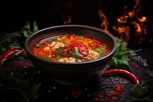 Hot and sour soup  [500 ml]