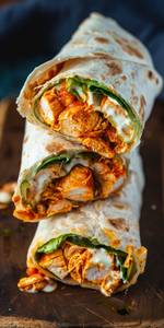 Malai Paneer Tikka Roll