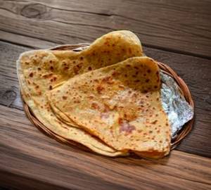 Plain Atta Paratha ( 2 Pcs) )