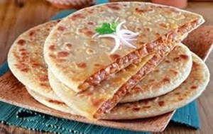 1 Pyaz Paratha
