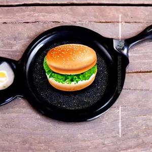 Boiled Egg Burger