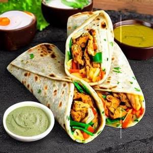 Chicken Schezwan Wrap