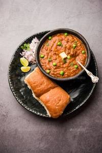 Cheesy Pav Bhaji [3 Pav]