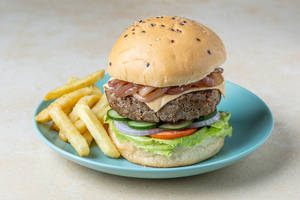 Sweet Onion Lamb Burger