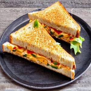 Cheesy Capsicum Sandwich
