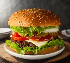 Chicken Burger Double Ducker