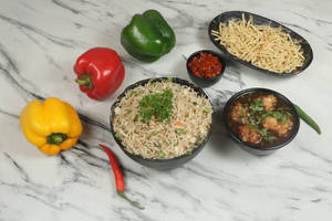 Veg Manchurian Rice