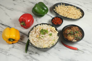 Chicken Manchurian Rice Rice