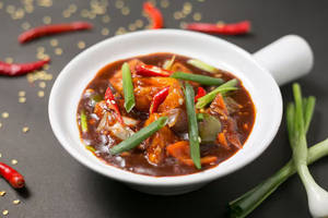 Chilli Paneer In Gravy