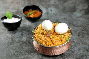 Egg Biriyani (non-veg)